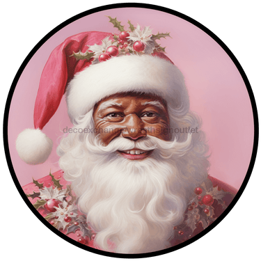 Christmas Sign, Santa Sign, DCO-00550, Sign For Wreath, 10